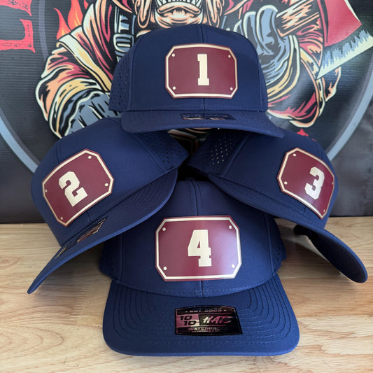 Firefighter Station Number Hat