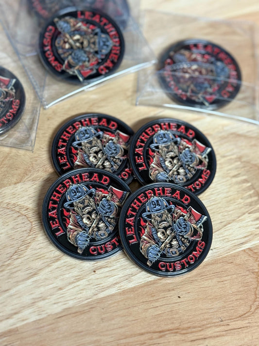 Leatherhead Customs Challenge Coin