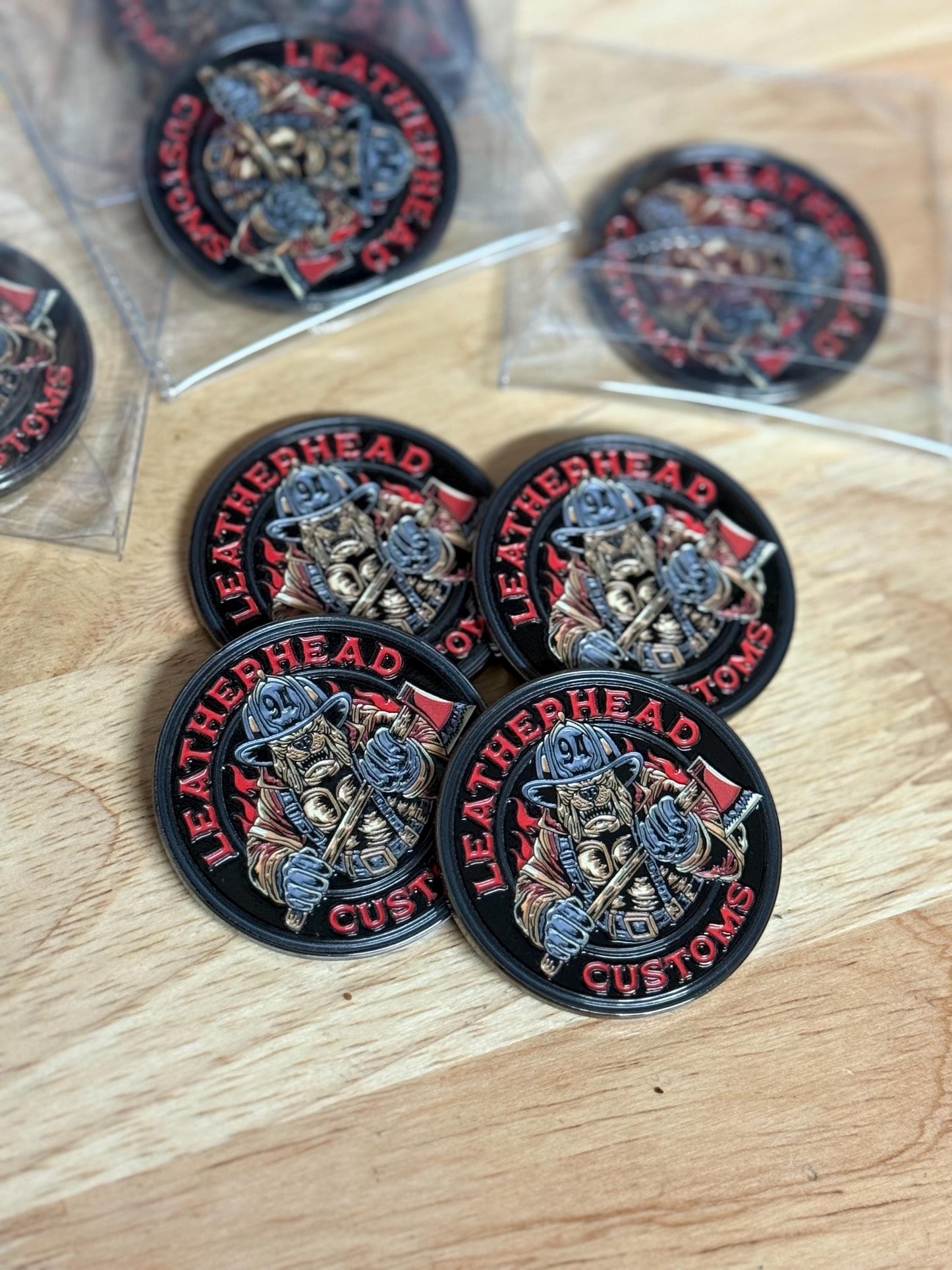 Leatherhead Customs Challenge Coin