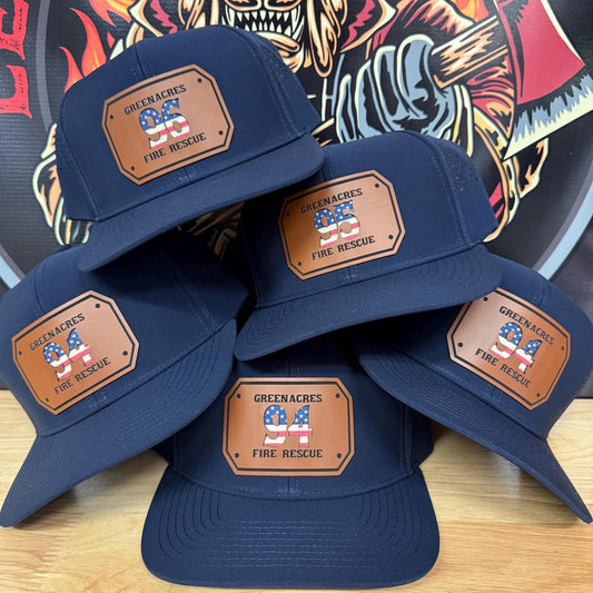 American Flag Passport Style Patch Hat