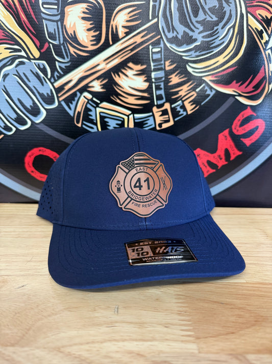 Custom Department Leather Patch Hat