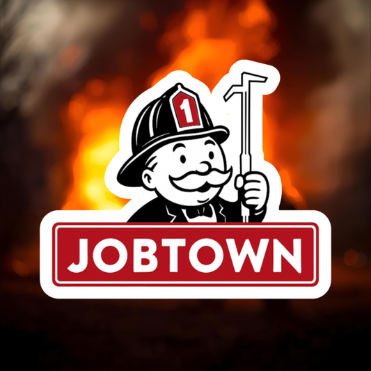 Jobtown Monopoly Sticker