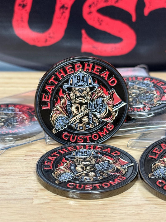 Leatherhead Customs Challenge Coin